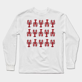 Red Lobsters Long Sleeve T-Shirt